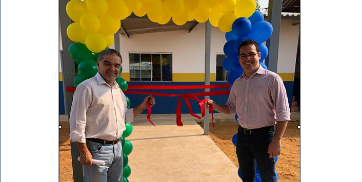 EMENDAS: Aélcio da Tv participa de inaugurações nas escolas municipais