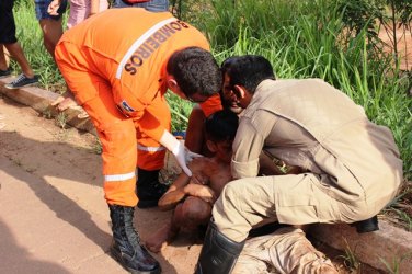 Criança é atropelada na BR 364 após sair de “banho”