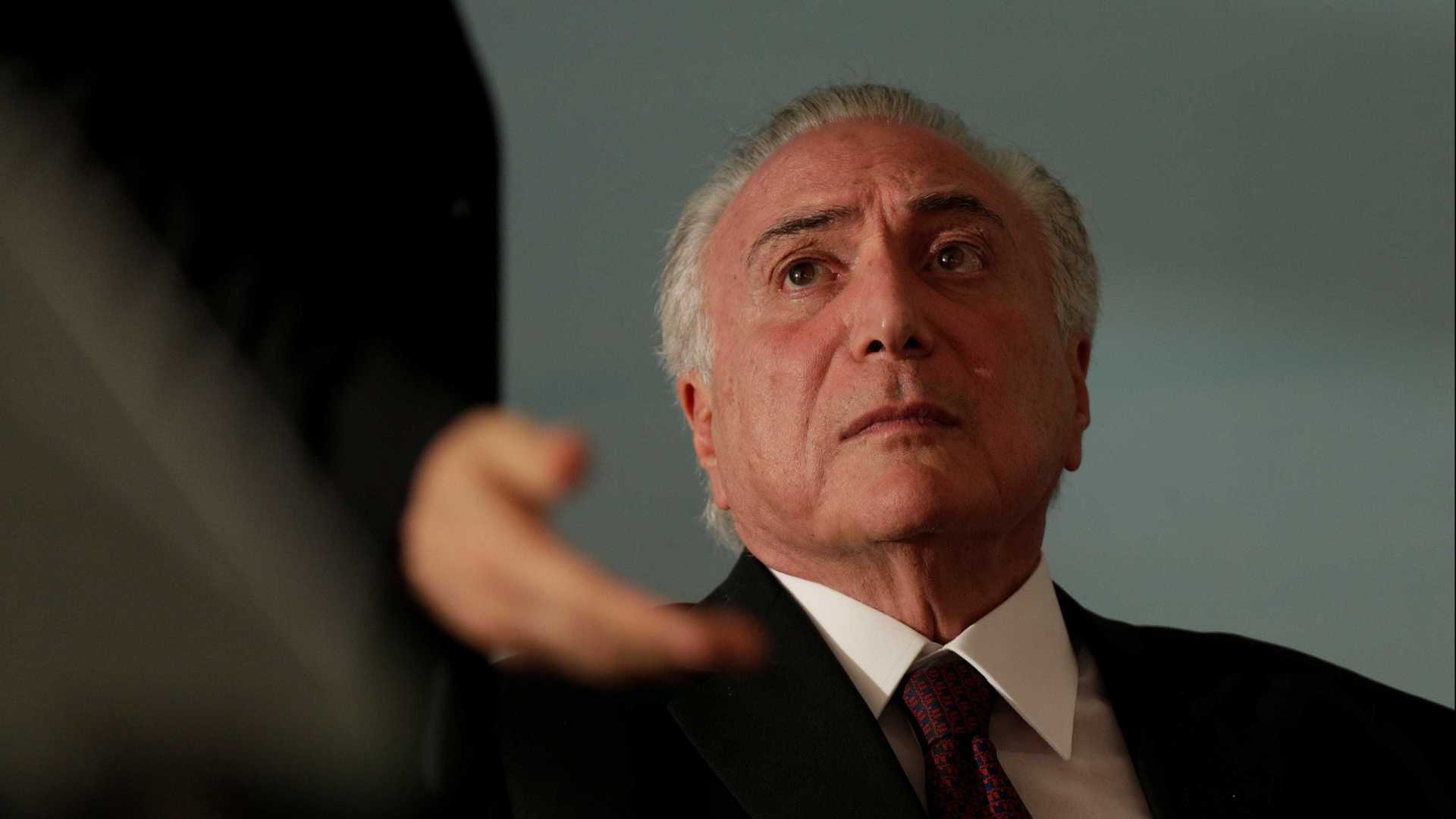 FRAUDES: PF atribui a Temer obstrução em suposta compra do silêncio de Cunha