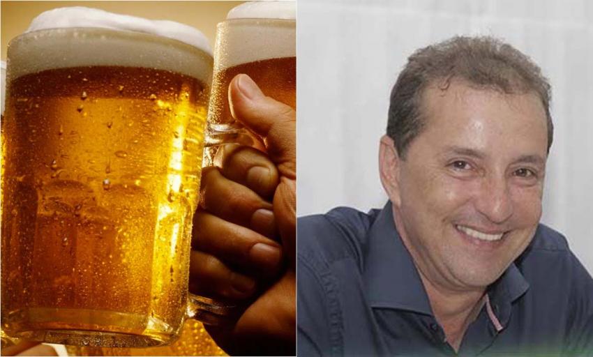 PROMOÇÃO ACHE O PREFEITO! Distribuidora oferece cerveja de graça para quem tirar foto com o prefeito de Porto Velho