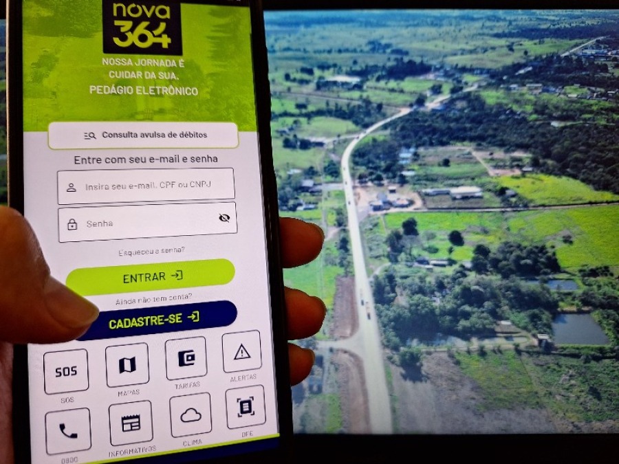 VIAGEM SEGURA: Nova 364 lança aplicativo para motoristas da BR-364 entre Porto Velho e Vilhena
