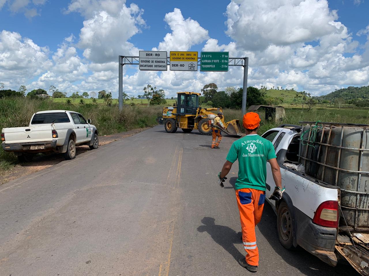 PARLAMENTAR: Indicação de Cassia Muleta é atendida e RO-473 é recuperada