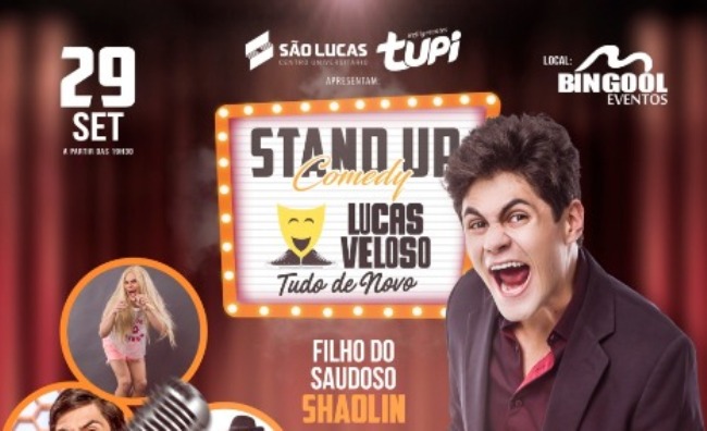 Sorteados para o Stand up Lucas Veloso