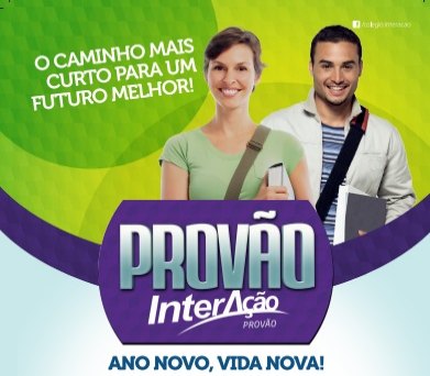 PROVÃO INTERAÇÃO - Segunda feira, 7 de março iniciam as provas