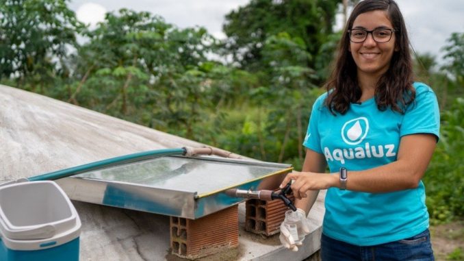 ORGULHO: Brasileira é 1ª a ganhar prêmio da ONU com projeto para filtrar água