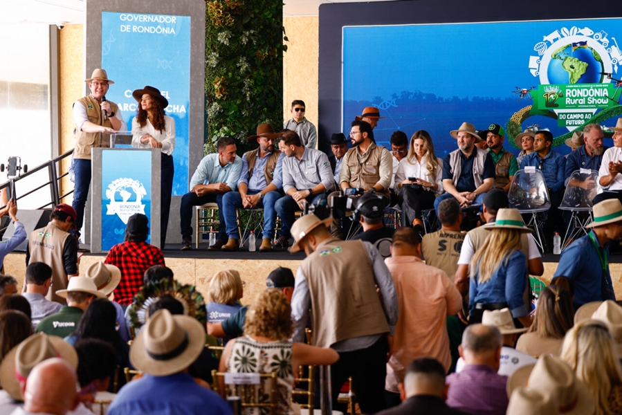 DESENVOLVIMENTO: Abertura da 12ª RO Rural Show Internacional destaca força do agro sustentável