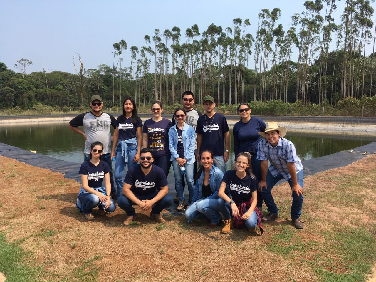 VILHENA: Acadêmicos de Engenharia Ambiental da Unesc visitam aterro sanitário