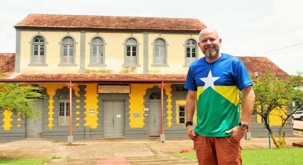 Professor Aleks Palitot inicia ciclo de palestras sobre história de Rondônia