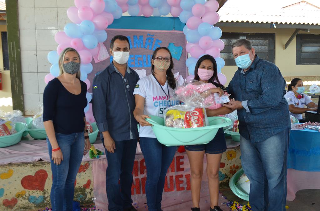 ALTO ALEGRE: Gestantes recebem enxovais do programa estadual Mamãe Cheguei