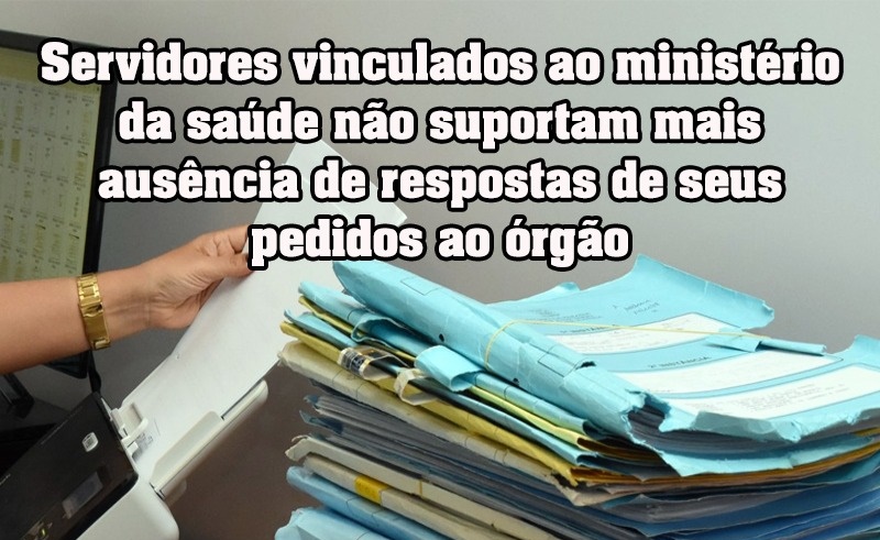 VINCULADOS AO MS: Servidores não suportam mais ausência de respostas de seus pedidos