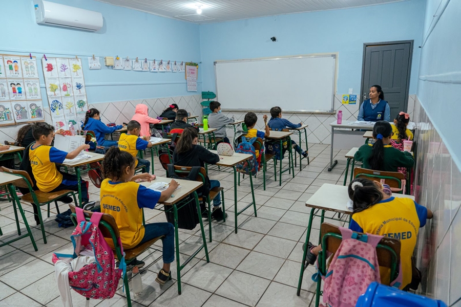 EDUCAÇÃO: Alunos da rede municipal são avaliados pelo Saero