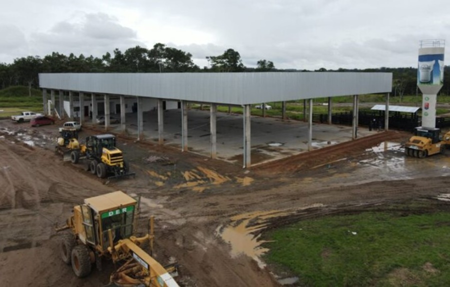 RO RURAL SHOW: Espaço da Bovinocultura está com obras adiantadas