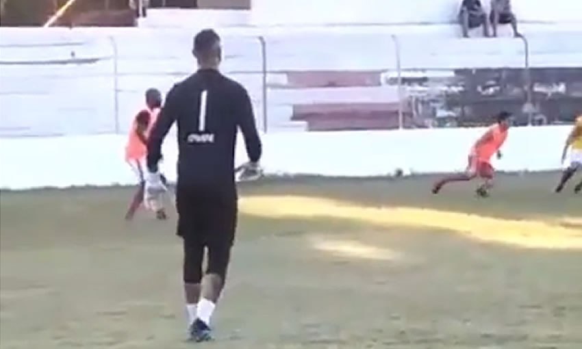 PREPARAÇÃO: Após desembarque, Bruno faz treino com equipe do Rio Branco