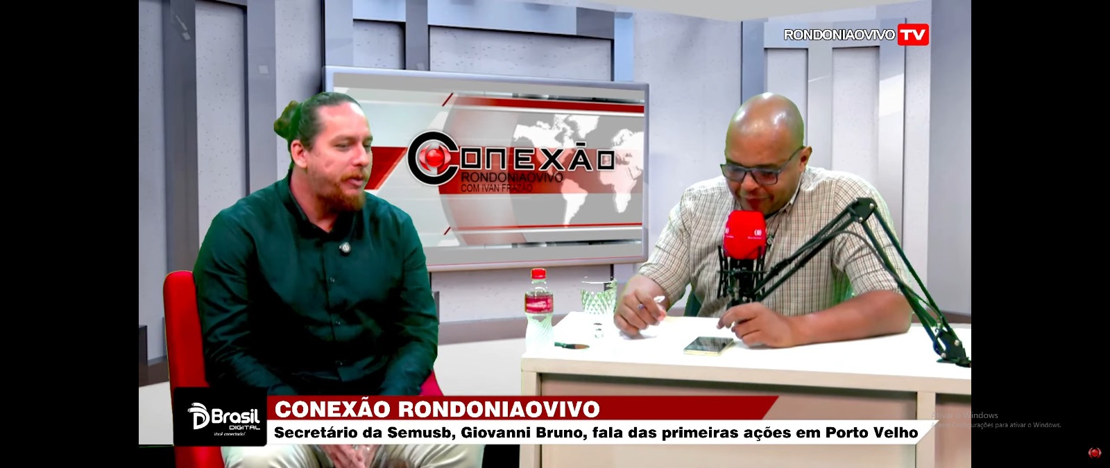 CONEXÃO RONDONIAOVIVO: Sec. da Semusb, Giovane Bruno, fala das ações de limpeza em Porto Velho