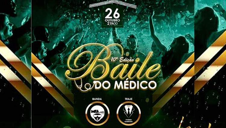 COMEMORAÇÃO: 10ª edição do Baile do Médico do SIMERO acontece neste sábado