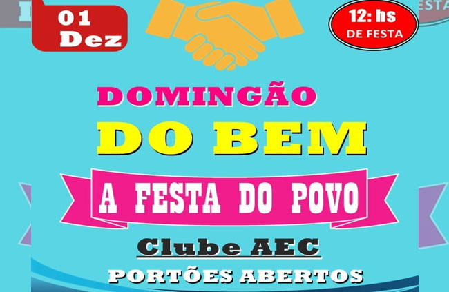 Participe do Domingão do Bem em Porto Velho