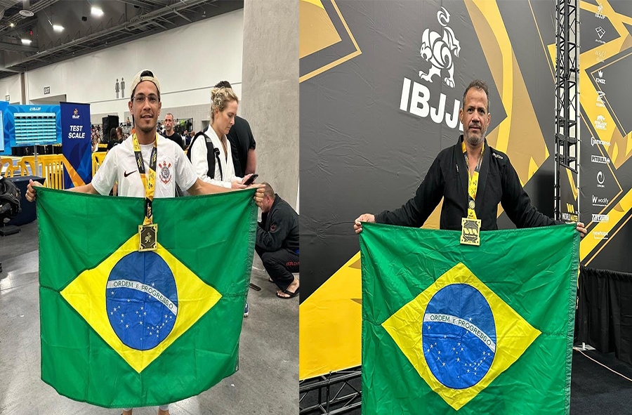 JIU-JÍTSU: Atletas rondonienses são medalhistas no Mundial em Las Vegas-EUA