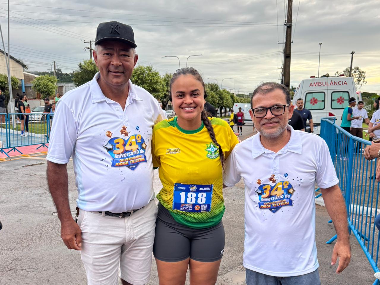 TAISSA SOUZA: Deputada participa do 4º Circuito Pedra Branca em Governador Jorge Teixeira