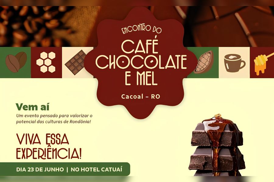 EM RONDÔNIA: Encontro do Café e Chocolate destaca produtos regionais no CAFECAU