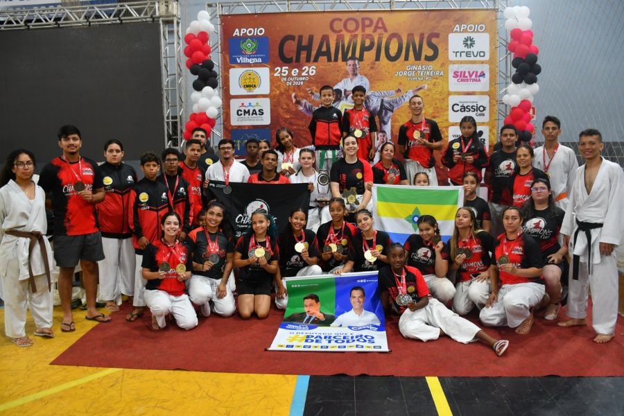 SUCESSO ABSOLUTO: Copa Champions de Karatê Interestilos reúne recorde de atletas e faz história