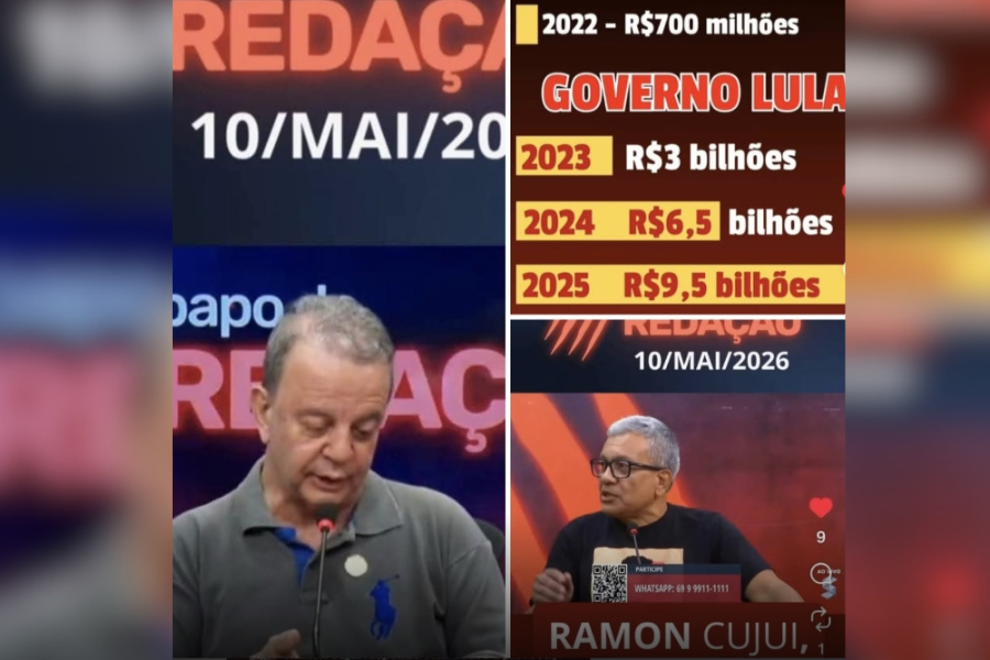 COMBATE AO CRIME: Ramon Cajuí rebate Everton Leoni com dados sobre ações do governo Lula
