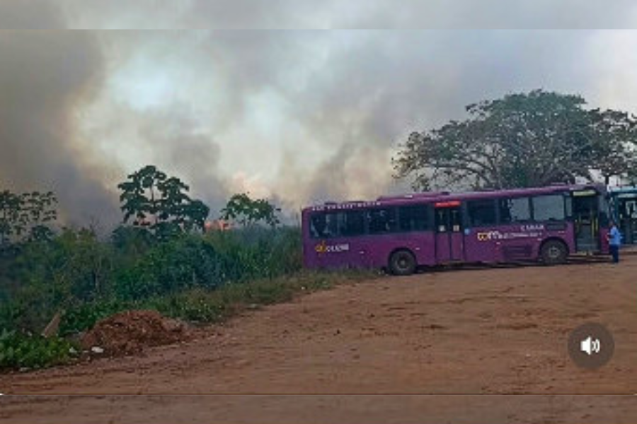 CÉU CINZENTO: Primeiras queimadas em Porto Velho surgem antes do verão amazônico mais severo