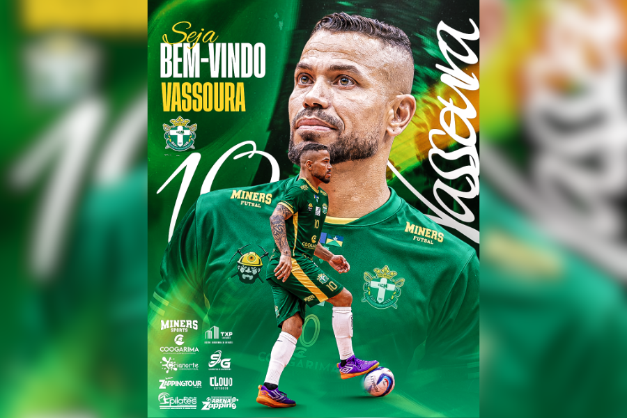COPA NORTE: Mojuca Futsal anuncia Vassoura como reforço para a disputa