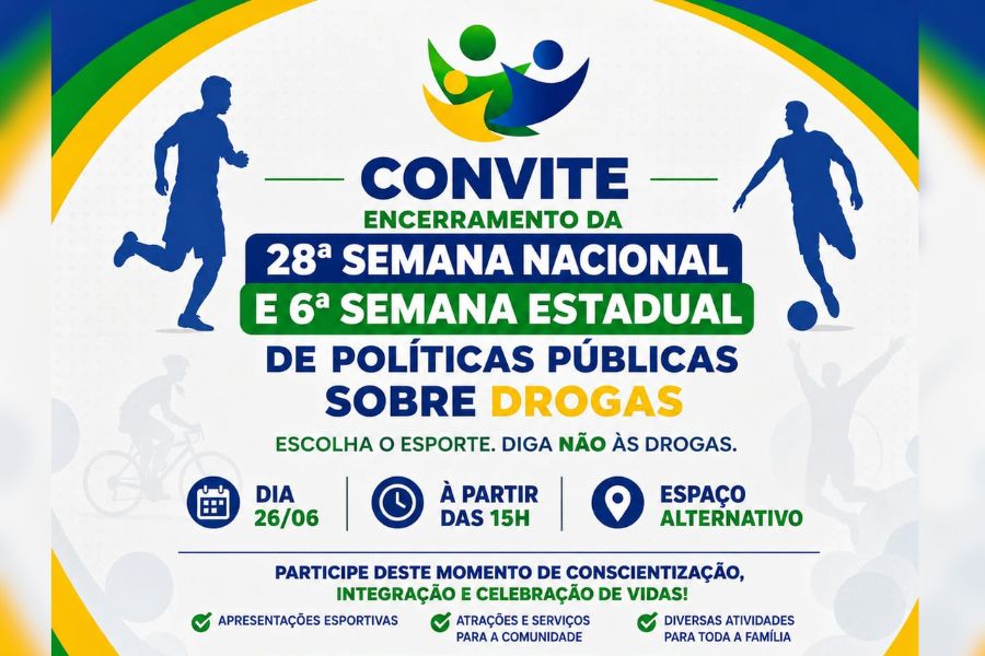 EM PORTO VELHO: Evento no Espaço Alternativo marca encerramento da Semana de Prevenção às Drogas 