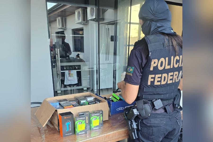 CIGARRO ELETRÔNICO:  Empresários são alvos de operação da PF por contrabando de Vape