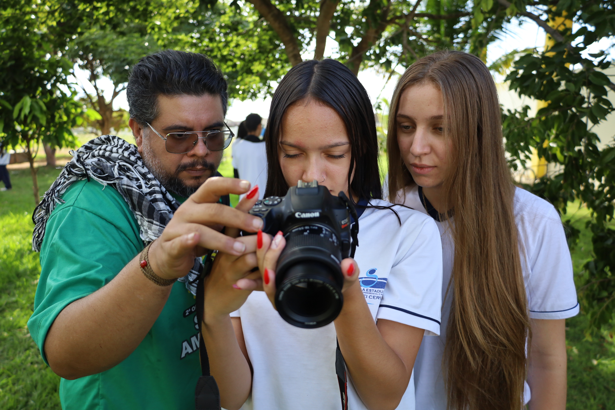 ACEMDA: Alunos de escola estadual de Vilhena participam de Oficina de Fotografia