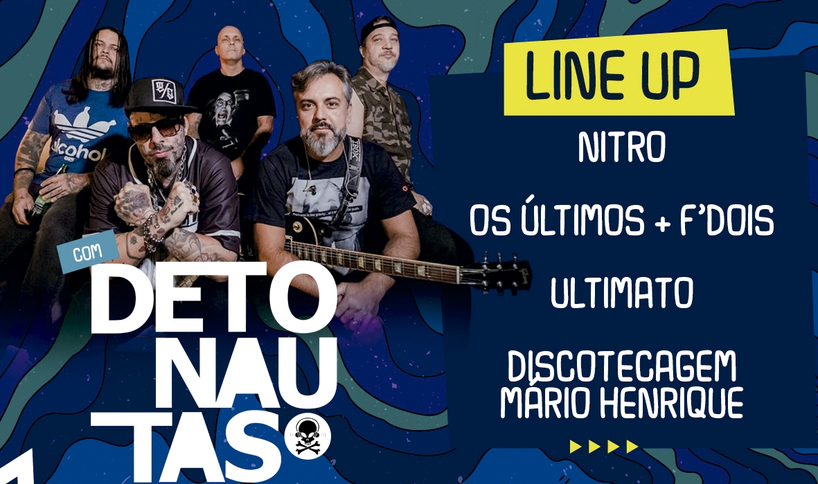 23 ANOS: Show do Detonautas em Porto Velho no lançamento do Festival Casarão