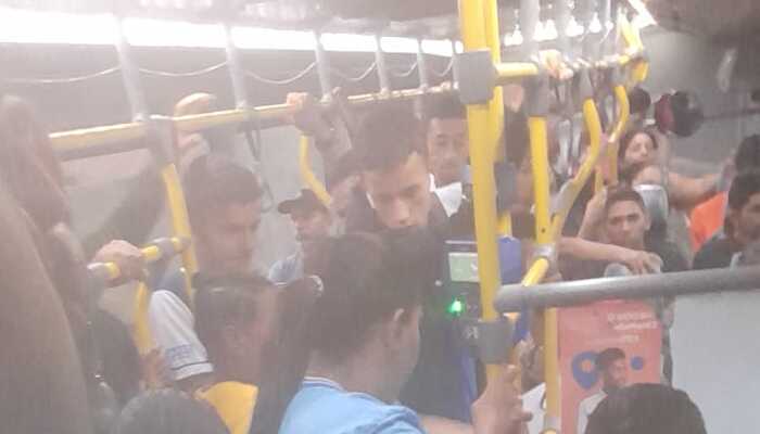 SUPERLOTAÇÃO: Cidadãos reclamam mais uma vez de ônibus da COM PVH