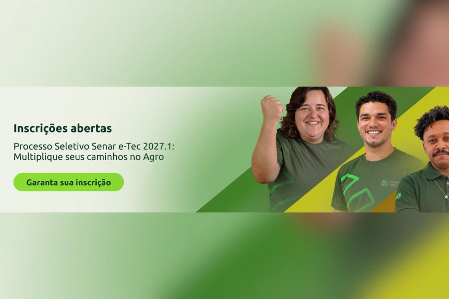 SENAR-RO: 300 vagas para cursos técnicos gratuitos são abertas em Rondônia