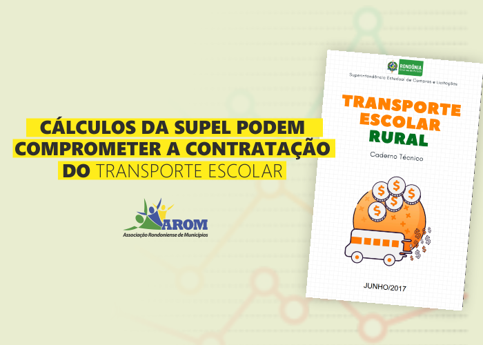 CUSTOS: Calculos da Supel podem comprometer a contratação do transporte escolar