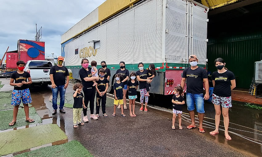 SITUAÇÃO PRECÁRIA: Artistas do Circo Broadway padecem há mais de um ano parados no Acre