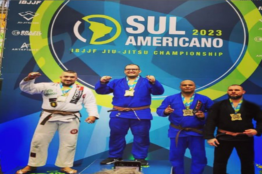 JIU-JÍTSU: Atleta rondoniense é campeão no Campeonato Sul-Americano, em São Paulo