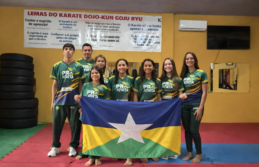 ALTO RENDIMENTO: Atletas de Rondônia representam o Brasil no Campeonato Mundial de Karatê