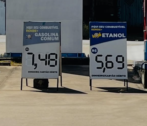 FACADA NO BOLSO: Gasolina registra nova alta em Porto Velho; preço médio é de R$ 7,45