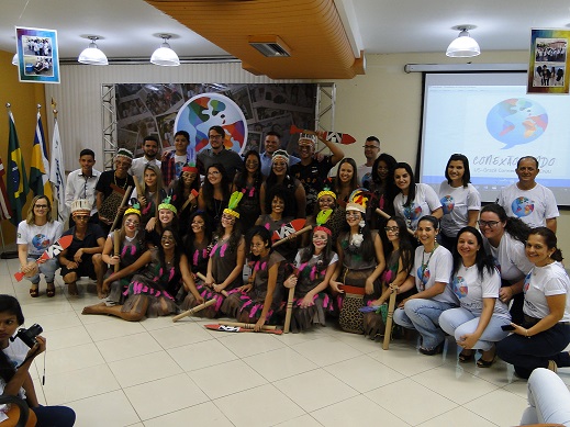 HOMENAGEM: Alunos Sesi-Senai iniciam etapa presencial do Conexão Mundo