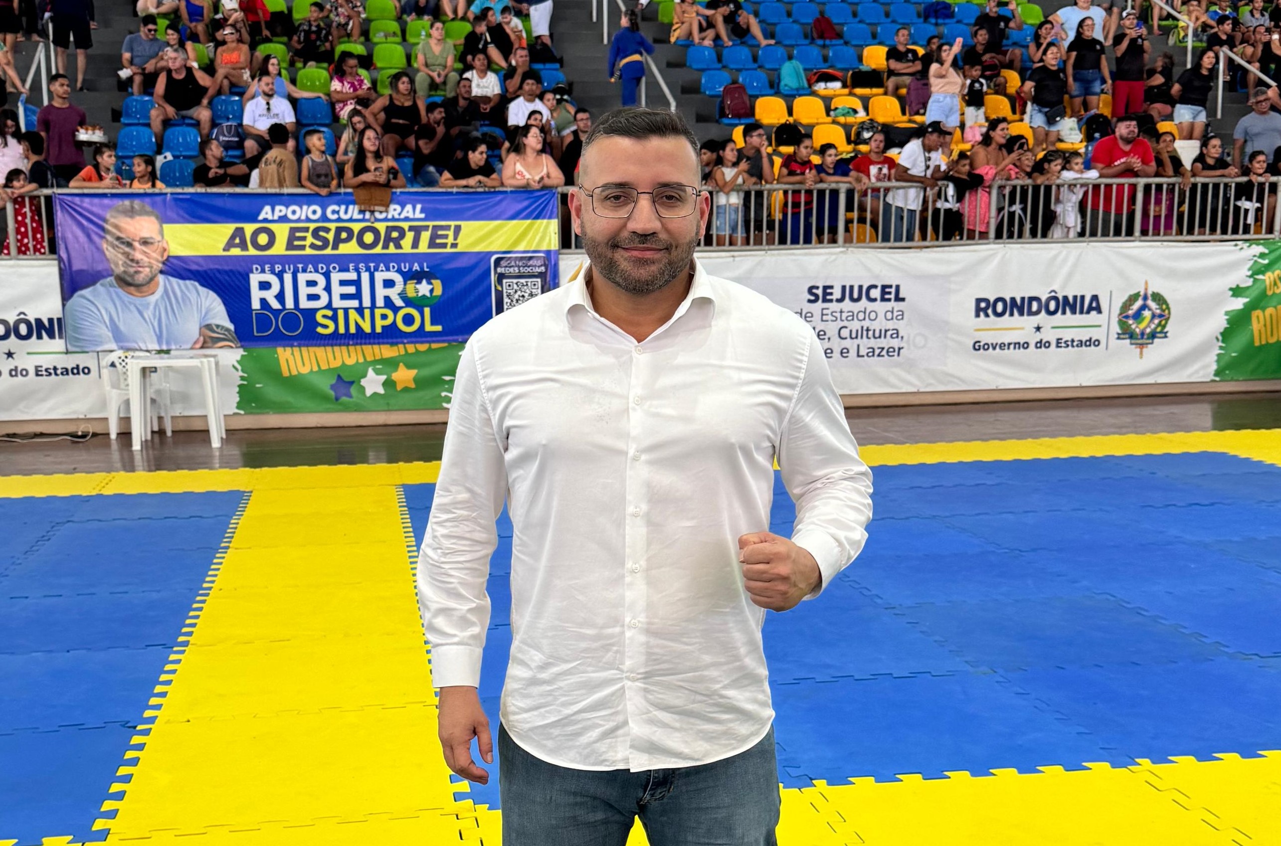 RIBEIRO DO SINPOL: Deputado destina emenda para 2ª etapa do circuito de Jiu-Jitsu em Cacoal