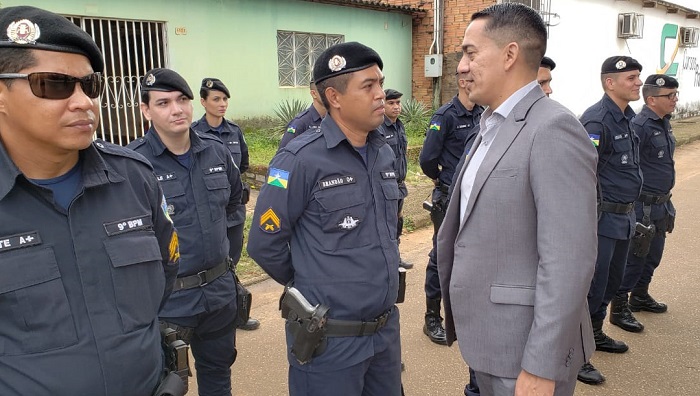 SEGURANÇA PÚBLICA: Eyder Brasil participa de formatura e premiação do 9º BPM