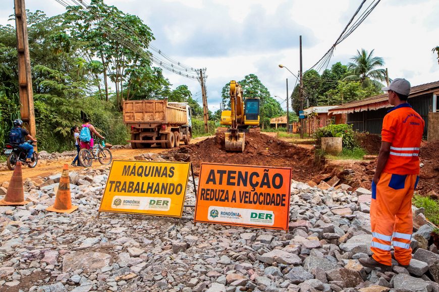 ESTRADA DO BELMONTE: No próximo verão, DER asfalta rota portuária de Porto Velho, garante Governo