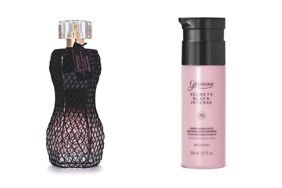 O BOTICÁRIO: Novo portfólio de perfumaria feminina com novo Glamour Secrets Black Intense