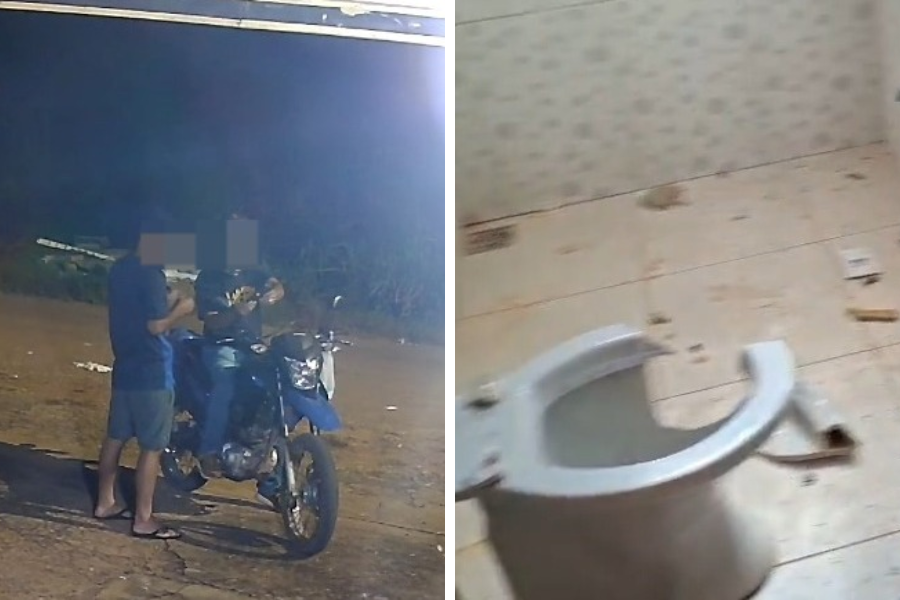 ENSANDECIDO: Agente penitenciário destrói casas e ameaça pessoas no interior de RO