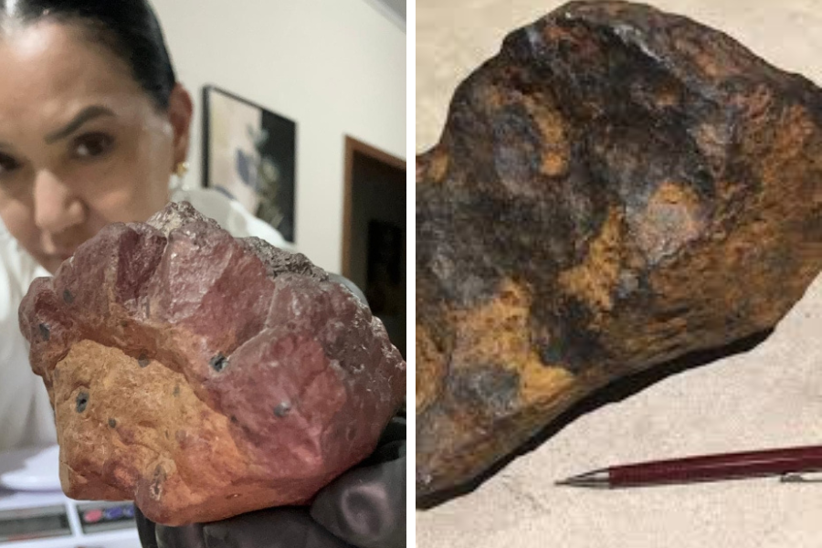 QUE PEDRA É ESSA?: Pesquisador descarta queda de meteorito em residência no interior de Rondônia