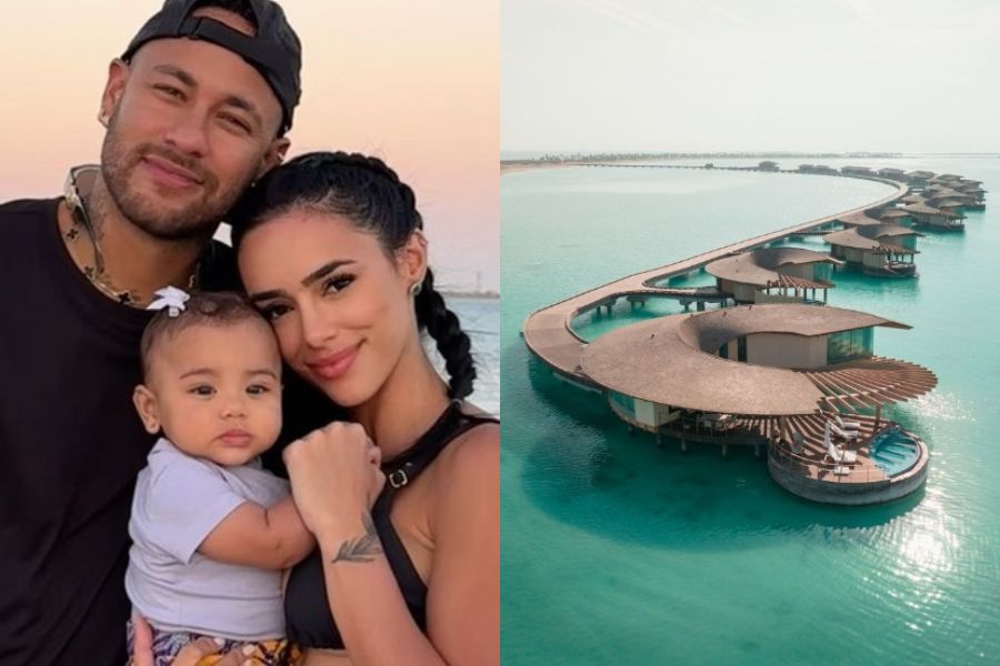 MAVIE: Neymar e Bruna escolhem resort com diárias a partir de R$ 10 mil para festa 