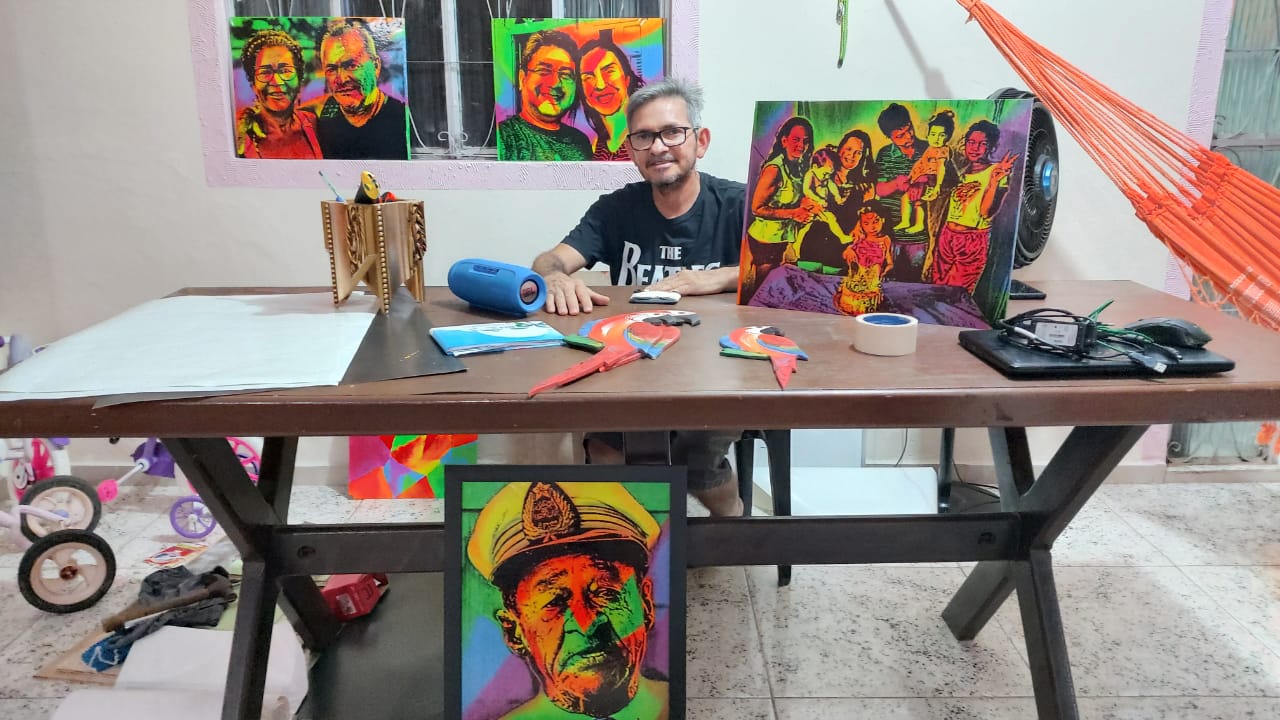 POP ARTE:  Eliardo Lima expõe a partir desta quarta-feira no Porto Velho Shopping