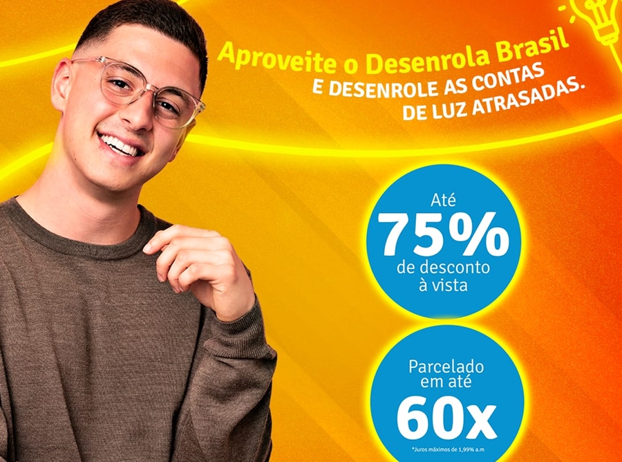 DESENROLA BRASIL: Prazo para negociar débito com a Energisa encerra no próximo sábado (28)