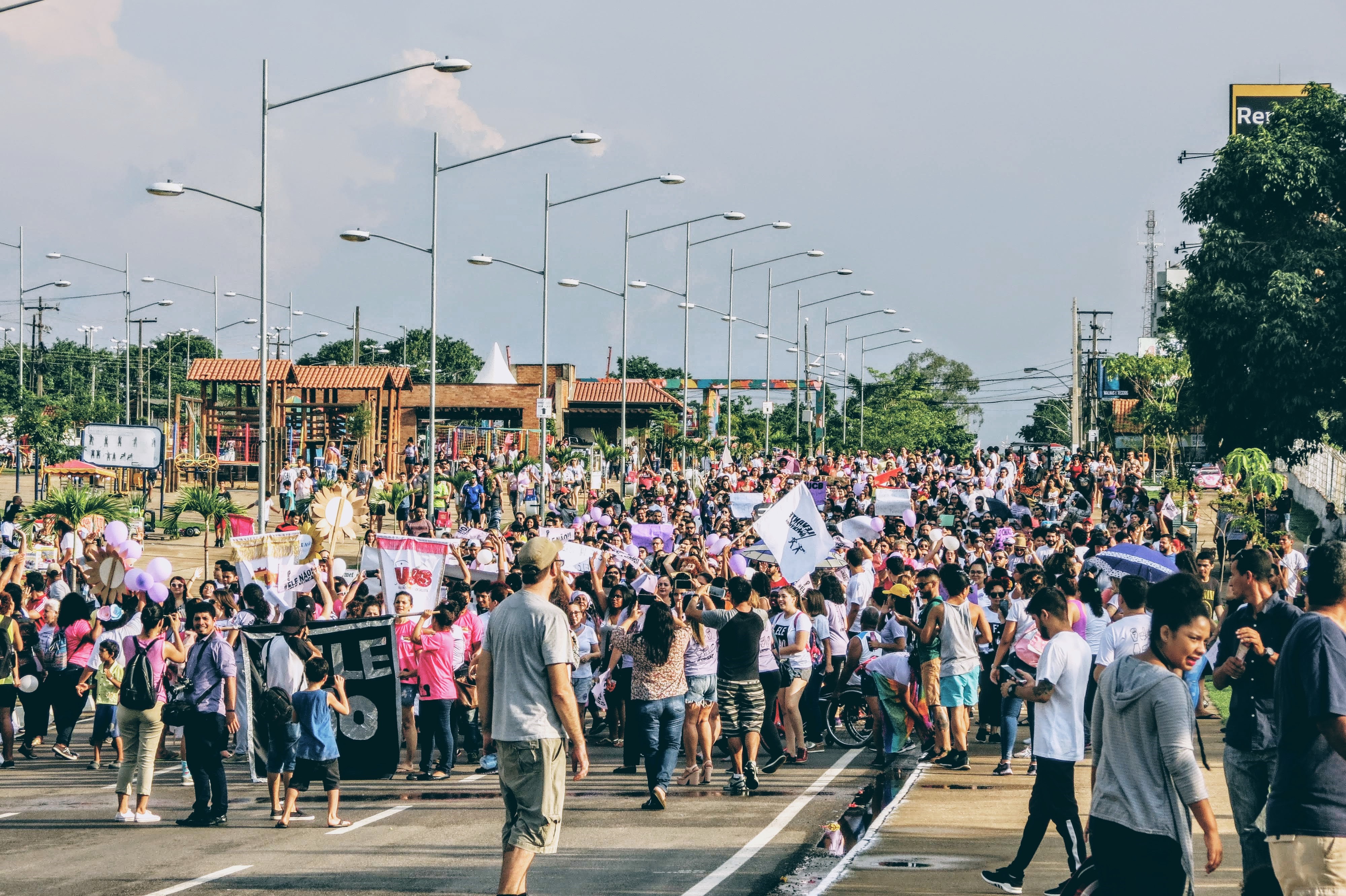 Mulheres de Rondônia realizam ato contra a PL 1904/2024