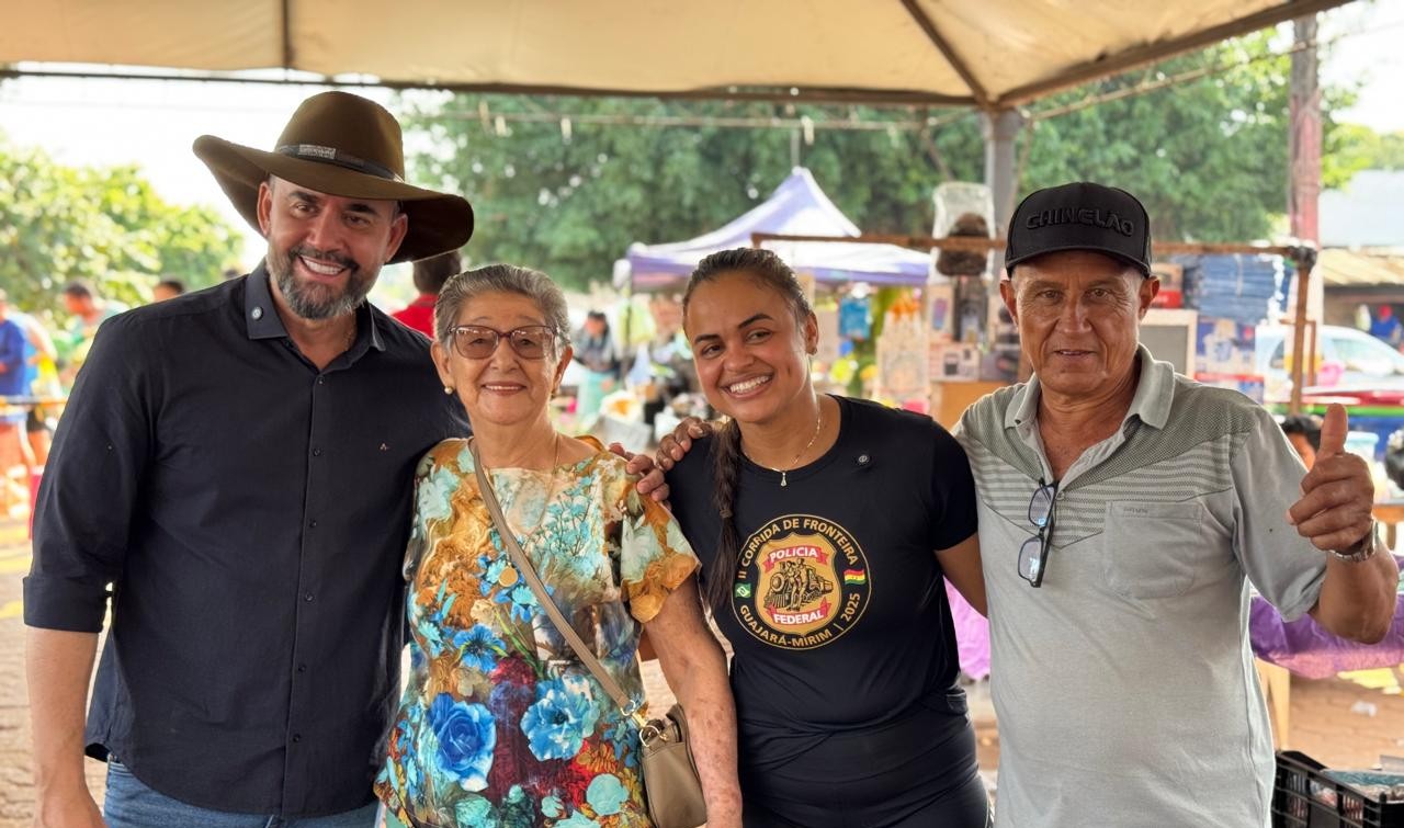 Deputada recebe em Guajará-Mirim o secretário da SEAGRI Luiz Paulo